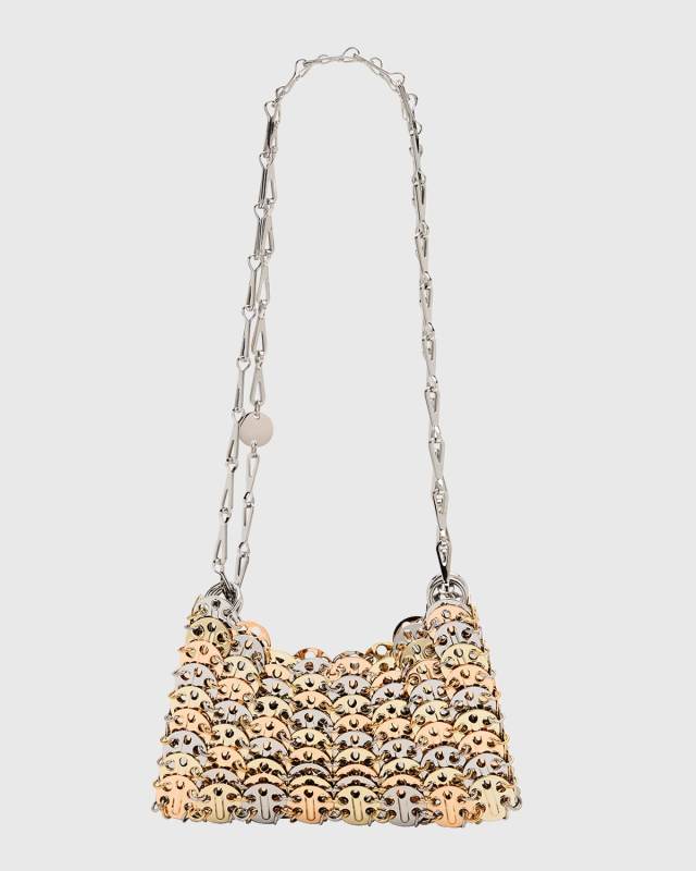 Sac a Main Tricolor Disc Shoulder Bag